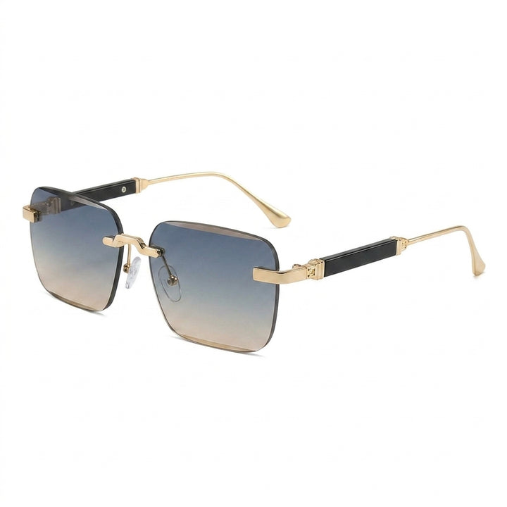 Gafas Sin Montura Vintage Espejo UV400