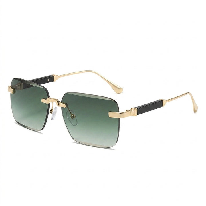 Gafas Sin Montura Vintage Espejo UV400