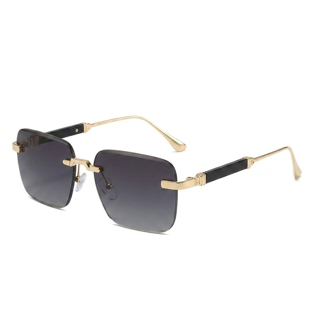 Gafas Sin Montura Vintage Espejo UV400