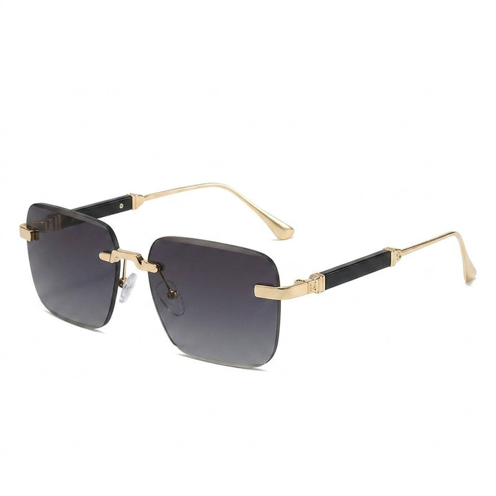 Gafas Sin Montura Vintage Espejo UV400