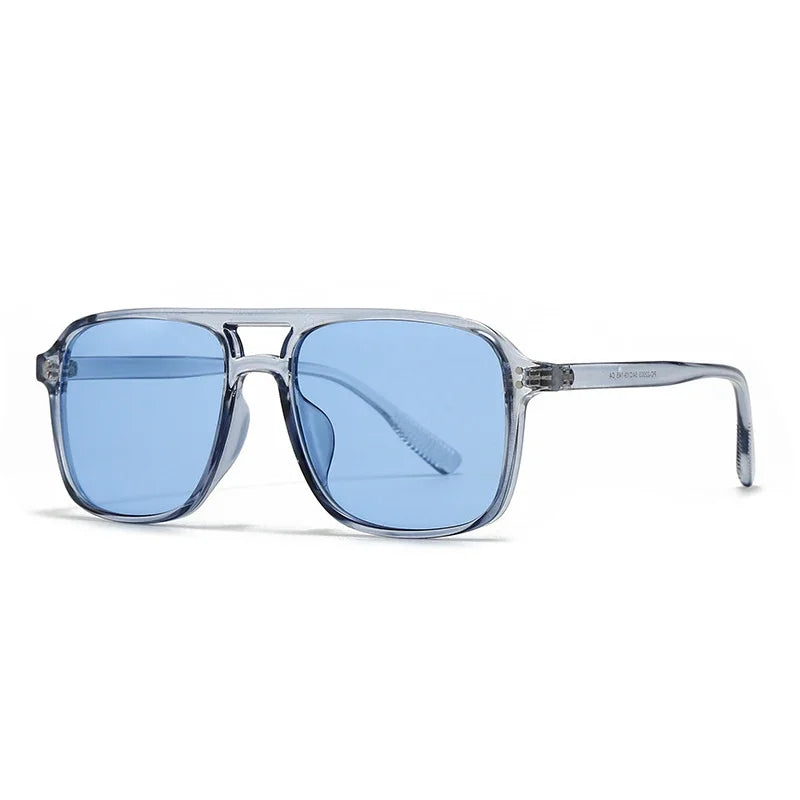 Gafas de Sol Doble Puente Retro