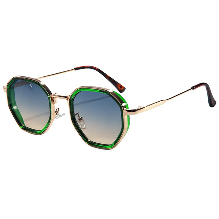 Gafas Punk Poligonales Metal Outdoor