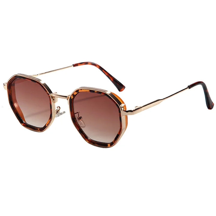 Gafas Punk Poligonales Metal Outdoor