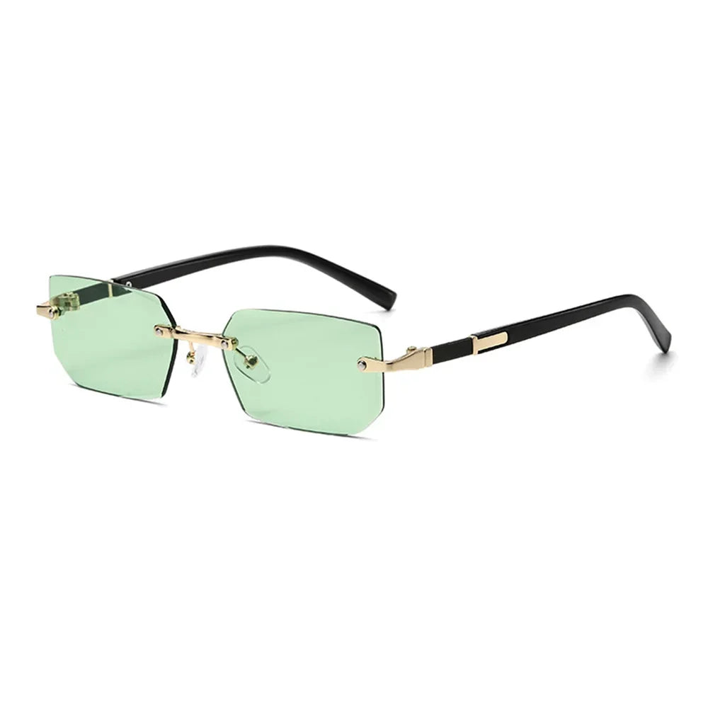Gafas Retro Y2K Sin Marco Polarizadas