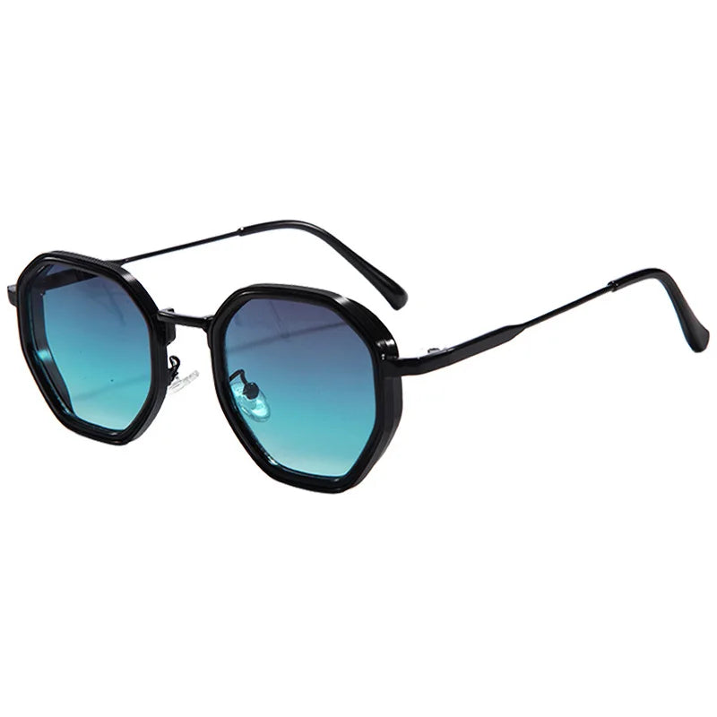 Gafas Punk Poligonales Metal Outdoor