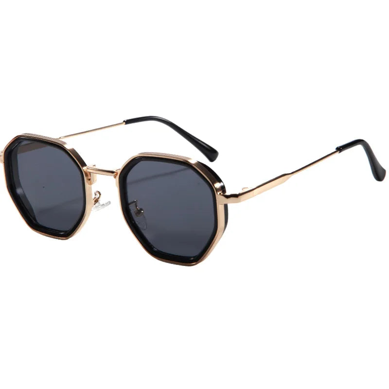 Gafas Punk Poligonales Metal Outdoor