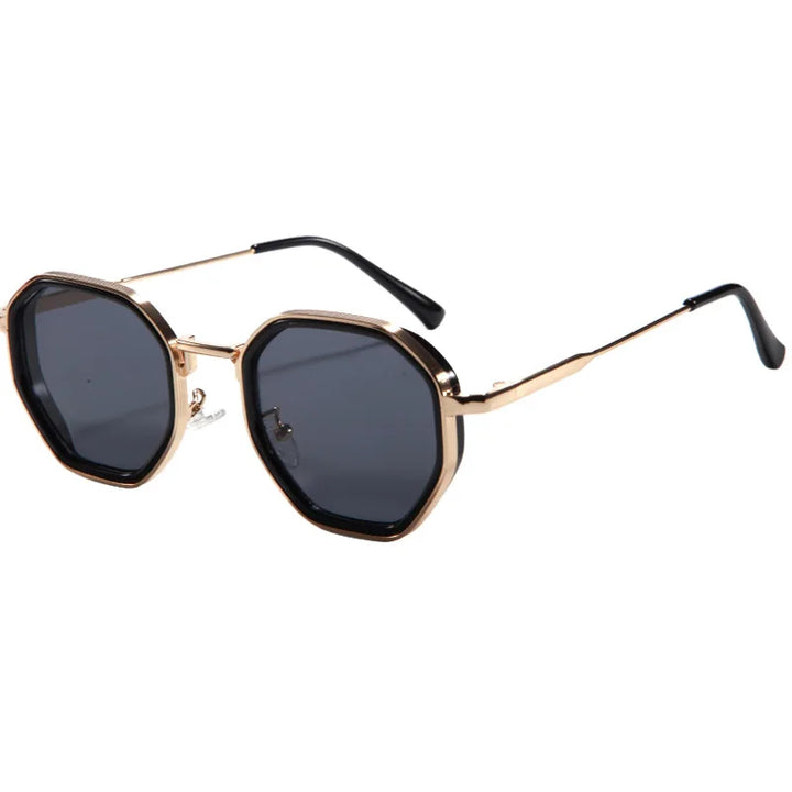 Gafas Punk Poligonales Metal Outdoor
