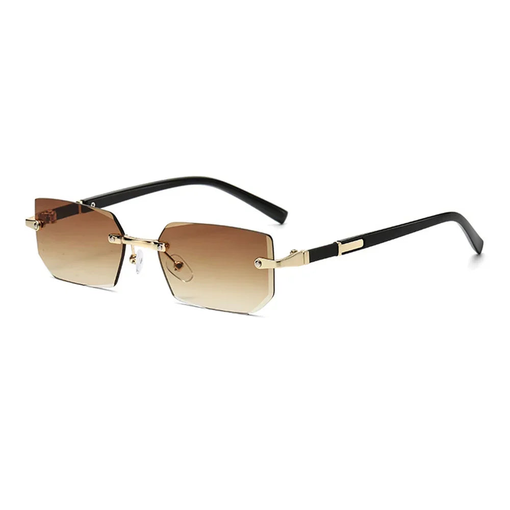 Gafas Retro Y2K Sin Marco Polarizadas